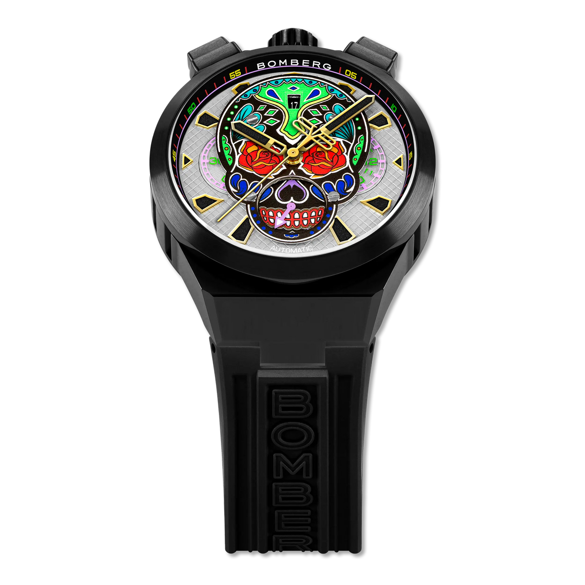 CHRONO SKULL THROWBACK EDITION - COLORIDO BLACK