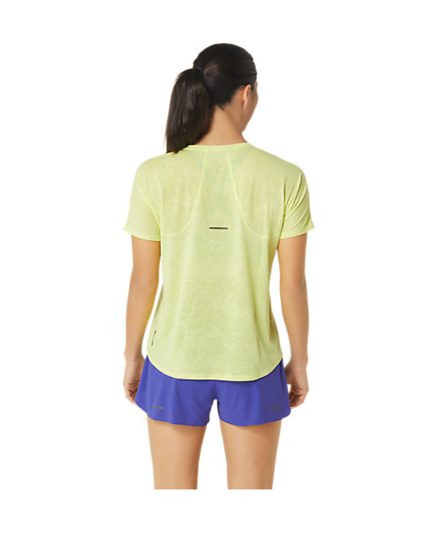 Metarun Pattern Short Sleeve Top : Yellow