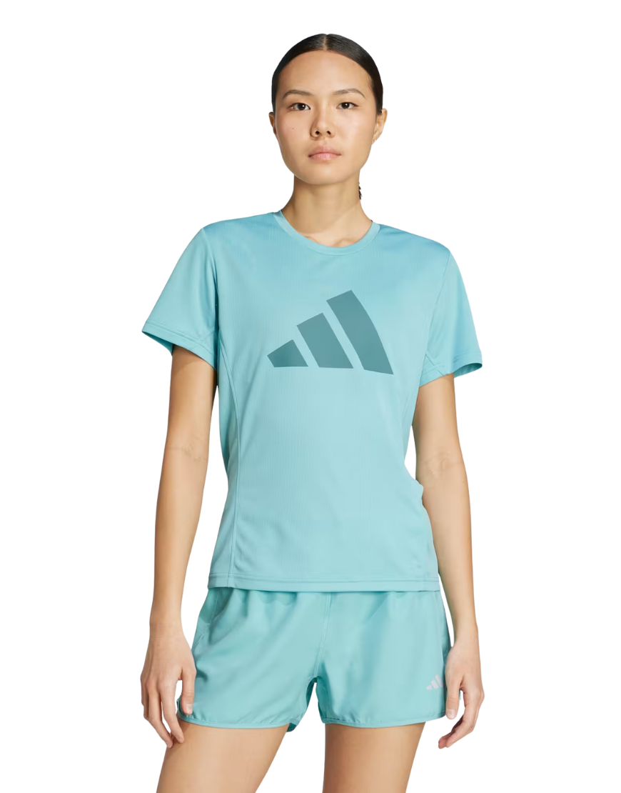 Women's Run It Tee :Mint Ton