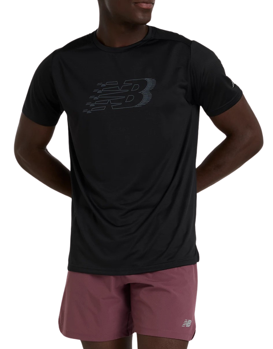 Essentials Printed T-Shirt Men's :Black