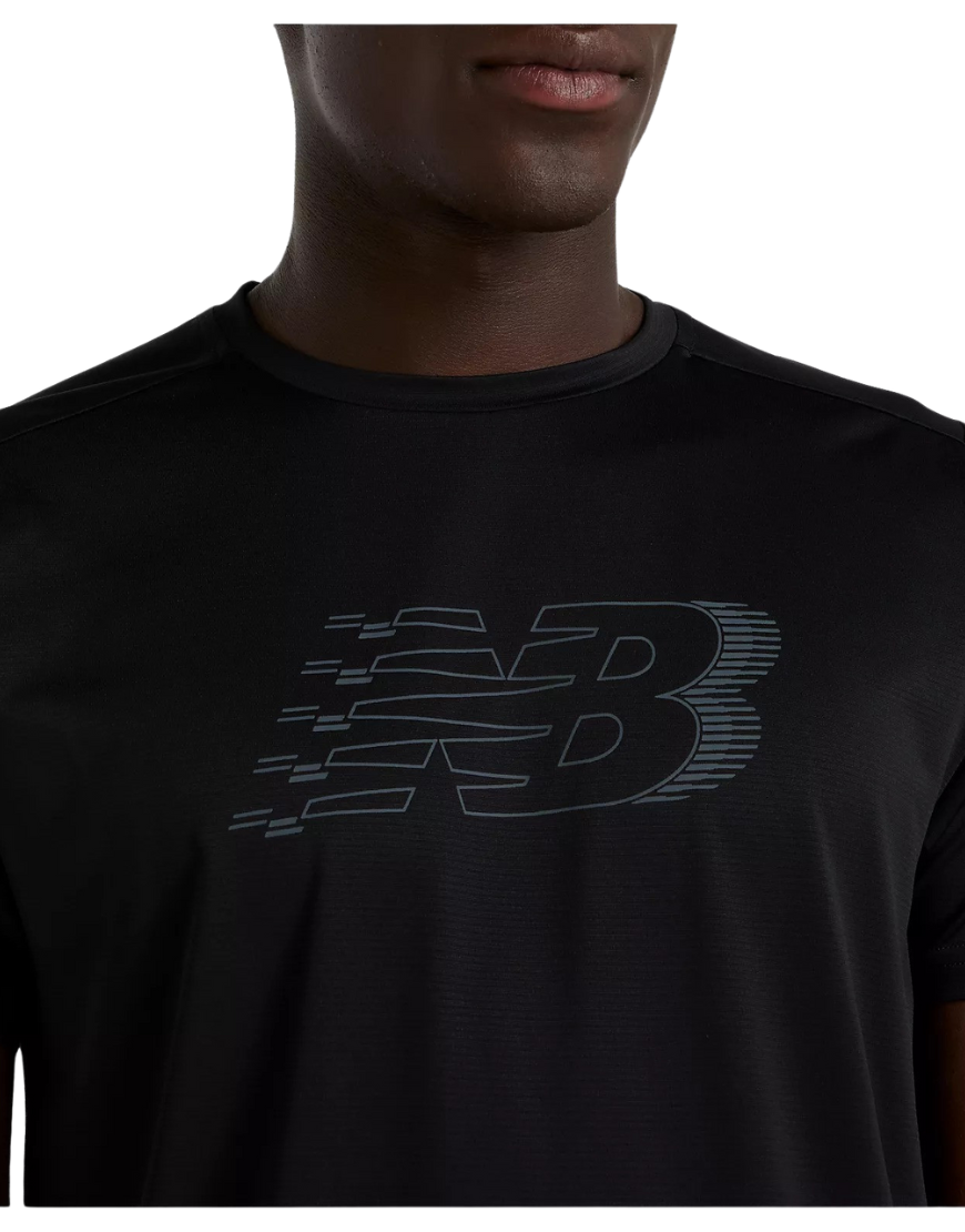 Essentials Printed T-Shirt Men's :Black