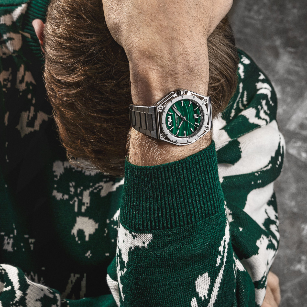 EDGE MALACHITE STEEL
