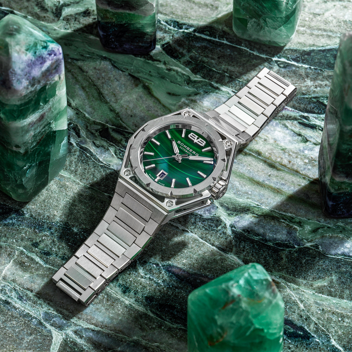 EDGE MALACHITE STEEL