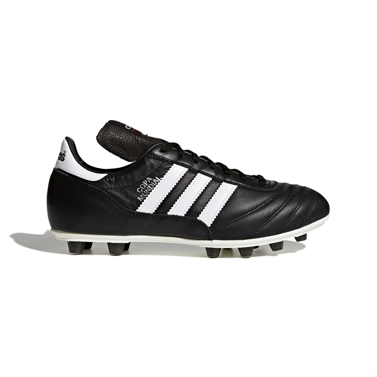 adidas Copa Mundial FG Firm Ground Soccer Cleats - Black/White/Silver Metallic