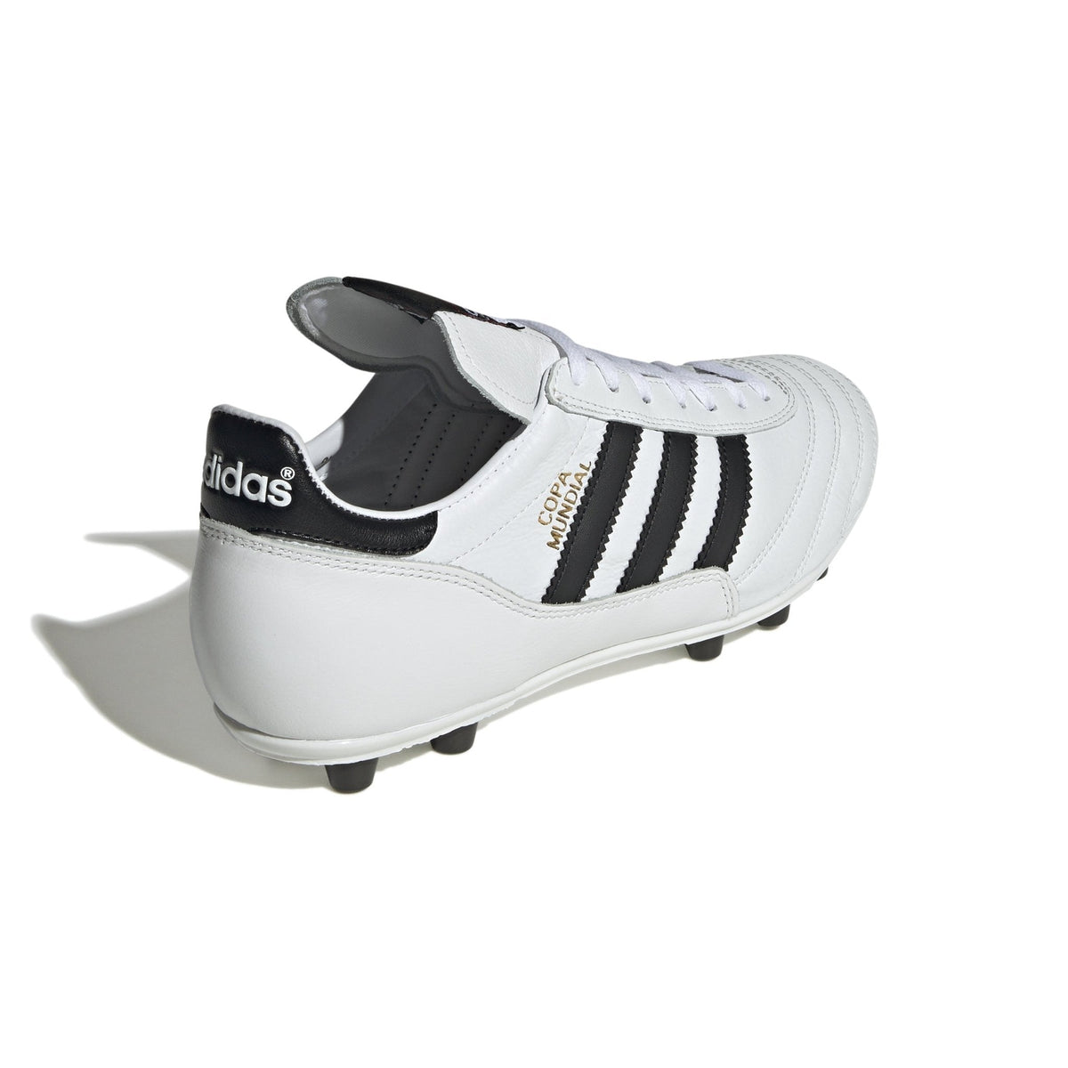 adidas Copa Mundial FG Firm Ground Soccer Cleats - White/Black/Gold