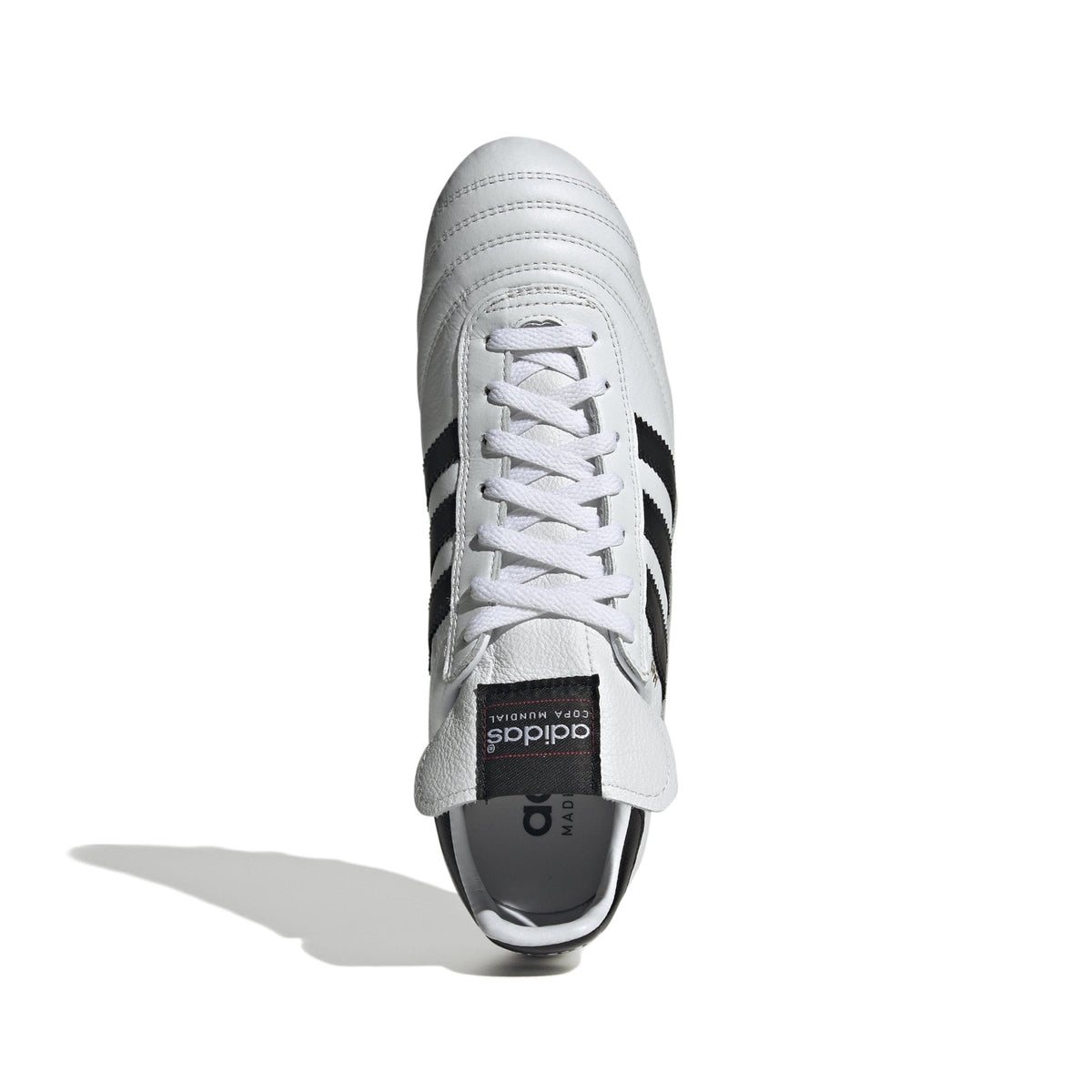 adidas Copa Mundial FG Firm Ground Soccer Cleats - White/Black/Gold