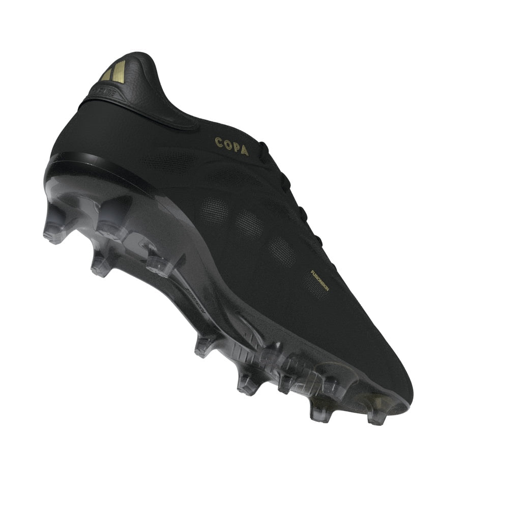 adidas Copa Pure 2 Elite FG Firm Ground Soccer Cleats - Black/Carbon/Gold Metallic