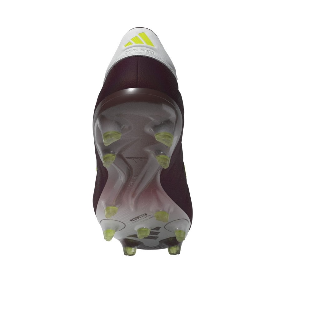 adidas Copa Pure 2 Elite FG Firm Ground Soccer Cleats - Shadow Red/White/Solar Yellow