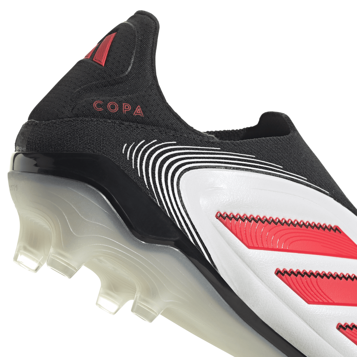 adidas Copa Pure 3 Elite Laceless FG Men´s Soccer Cleats - White/Red/Black
