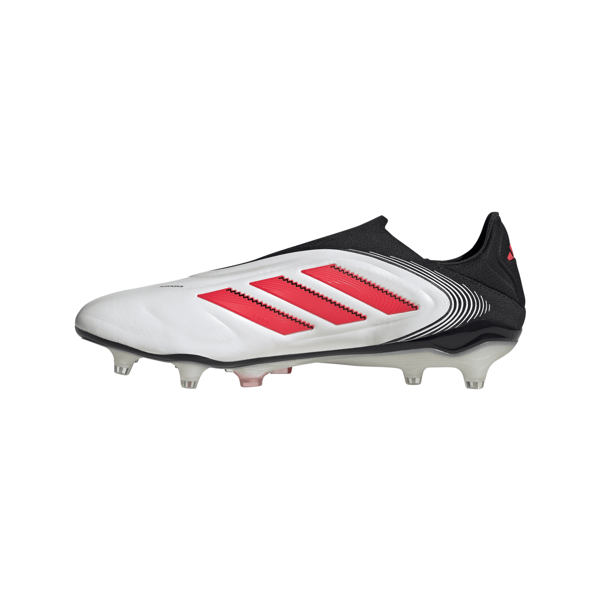 adidas Copa Pure 3 Elite Laceless FG Men´s Soccer Cleats - White/Red/Black