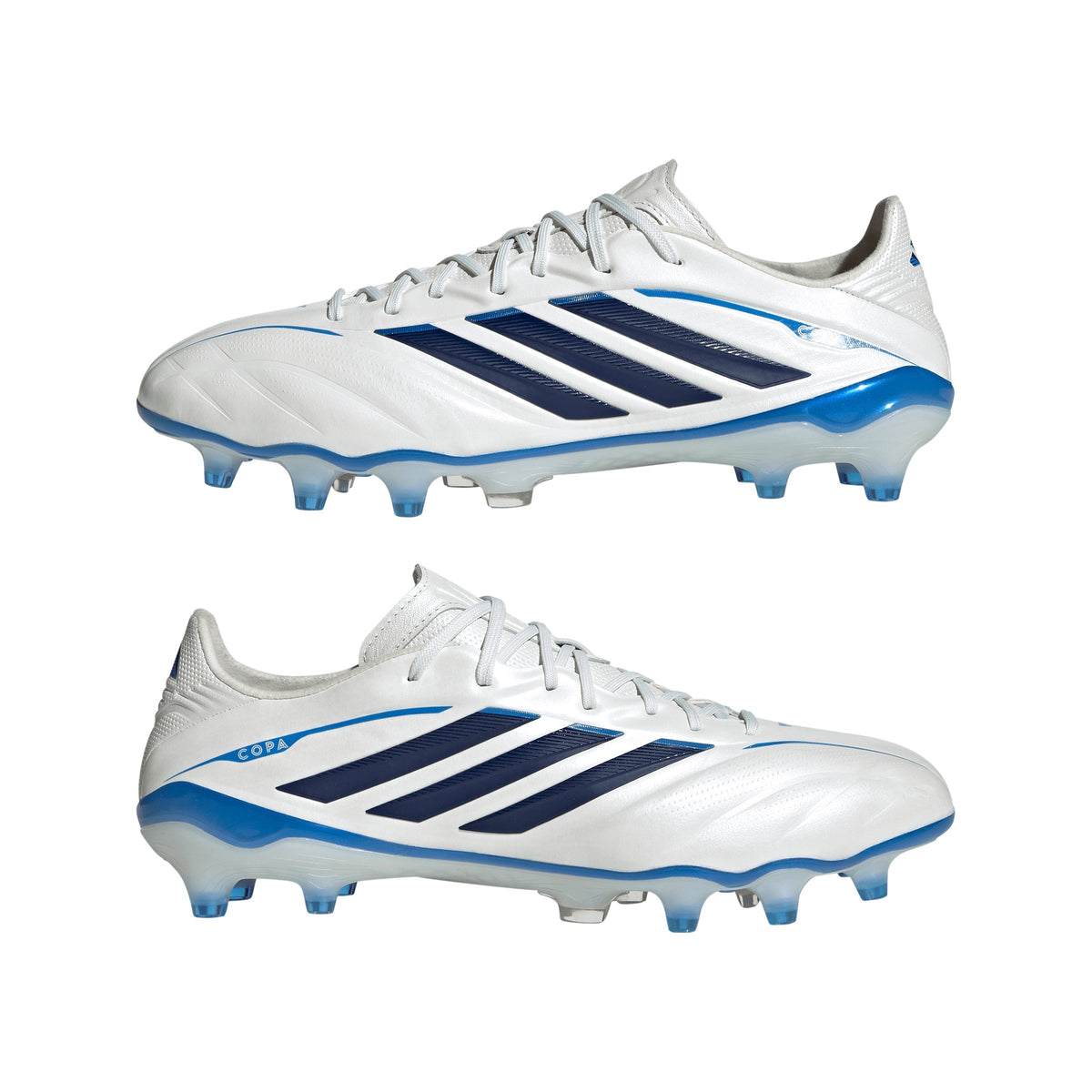 adidas Copa Pure IV Elite Firm Ground Men's Soccer Cleats - White/Blue