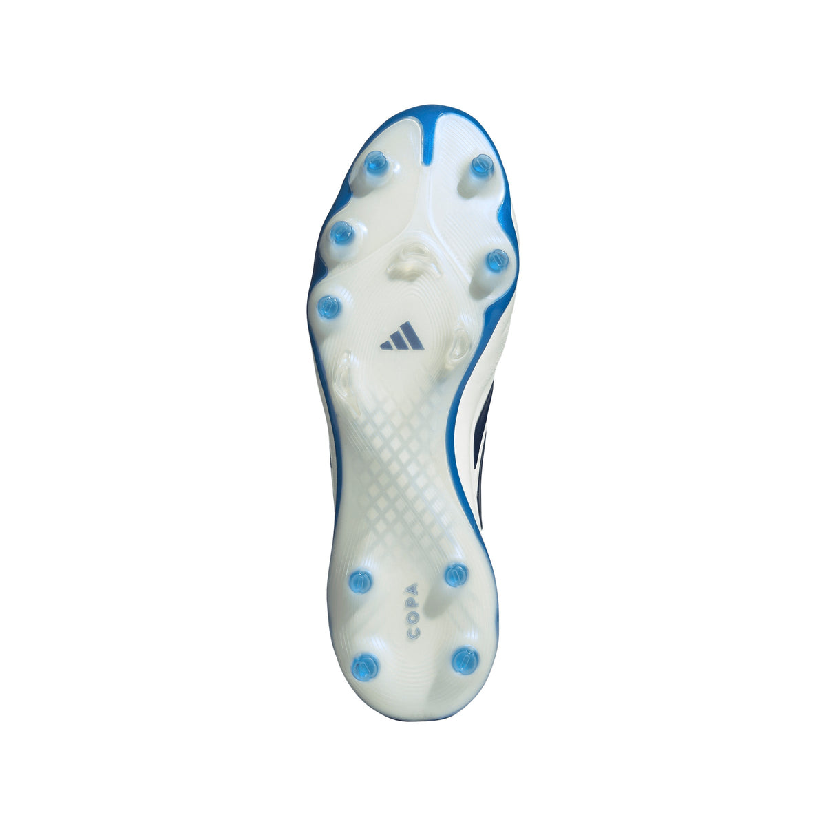adidas Copa Pure IV Elite Laceless Firm Ground Men's Soccer Cleats - White/Blue