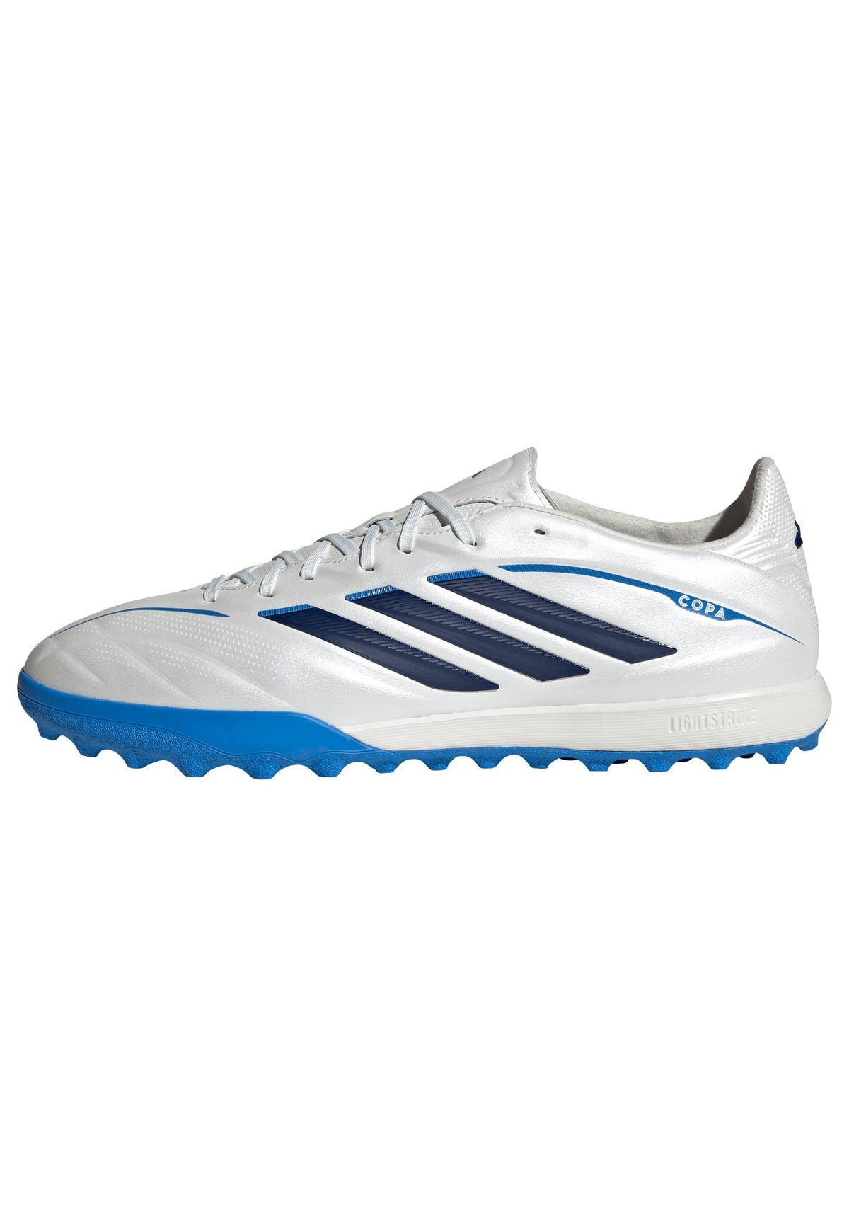 adidas Copa Pure IV Pro Turf Men's Soccer Cleats - White/Blue