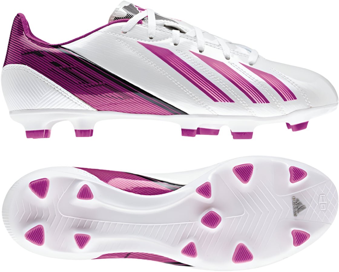 adidas F10 Trx FG Firm Ground Women's Cleats - White/Vivid Pink