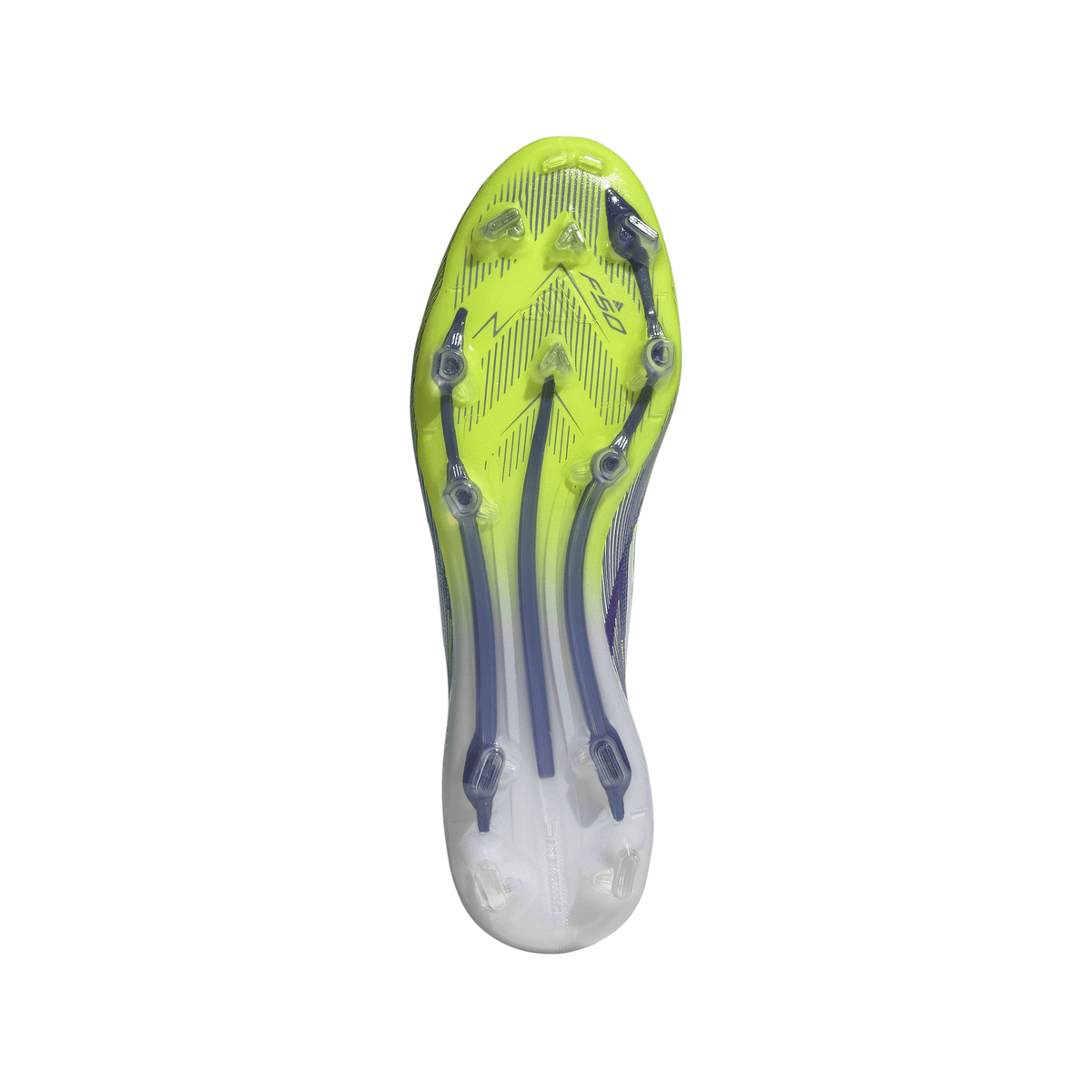 adidas F50 Elite Firm Ground Soccer Cleats- Purple/White/Lemon