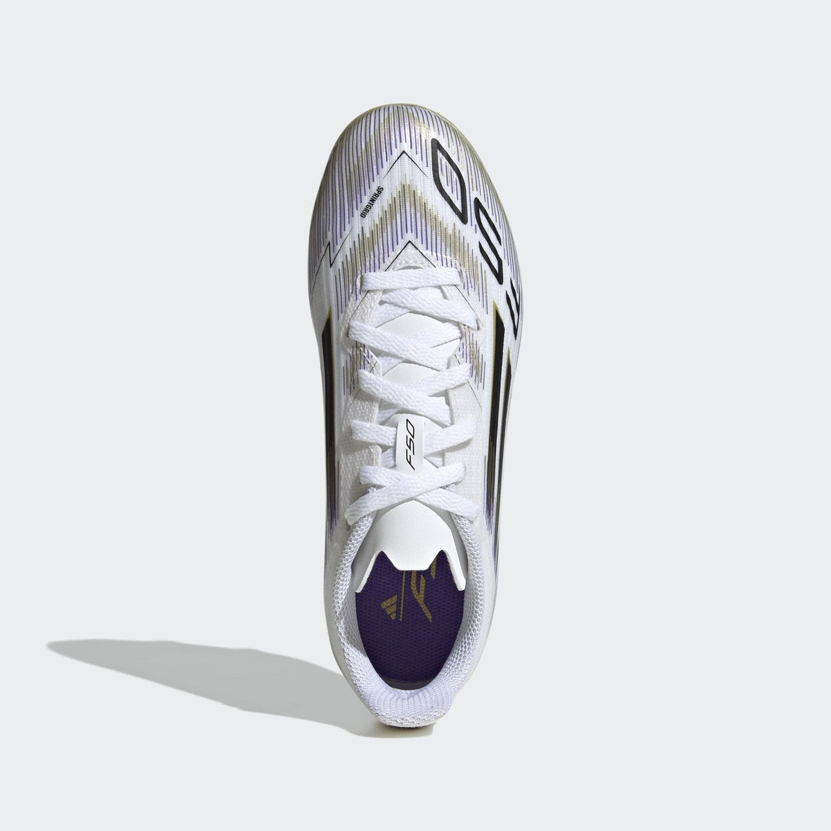 adidas F50 League Firm/Multi-Ground Boots Kids White/Black