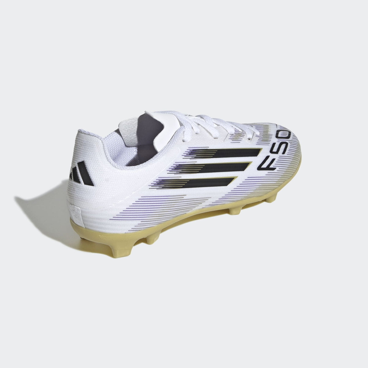 adidas F50 League Firm/Multi-Ground Boots Kids White/Black