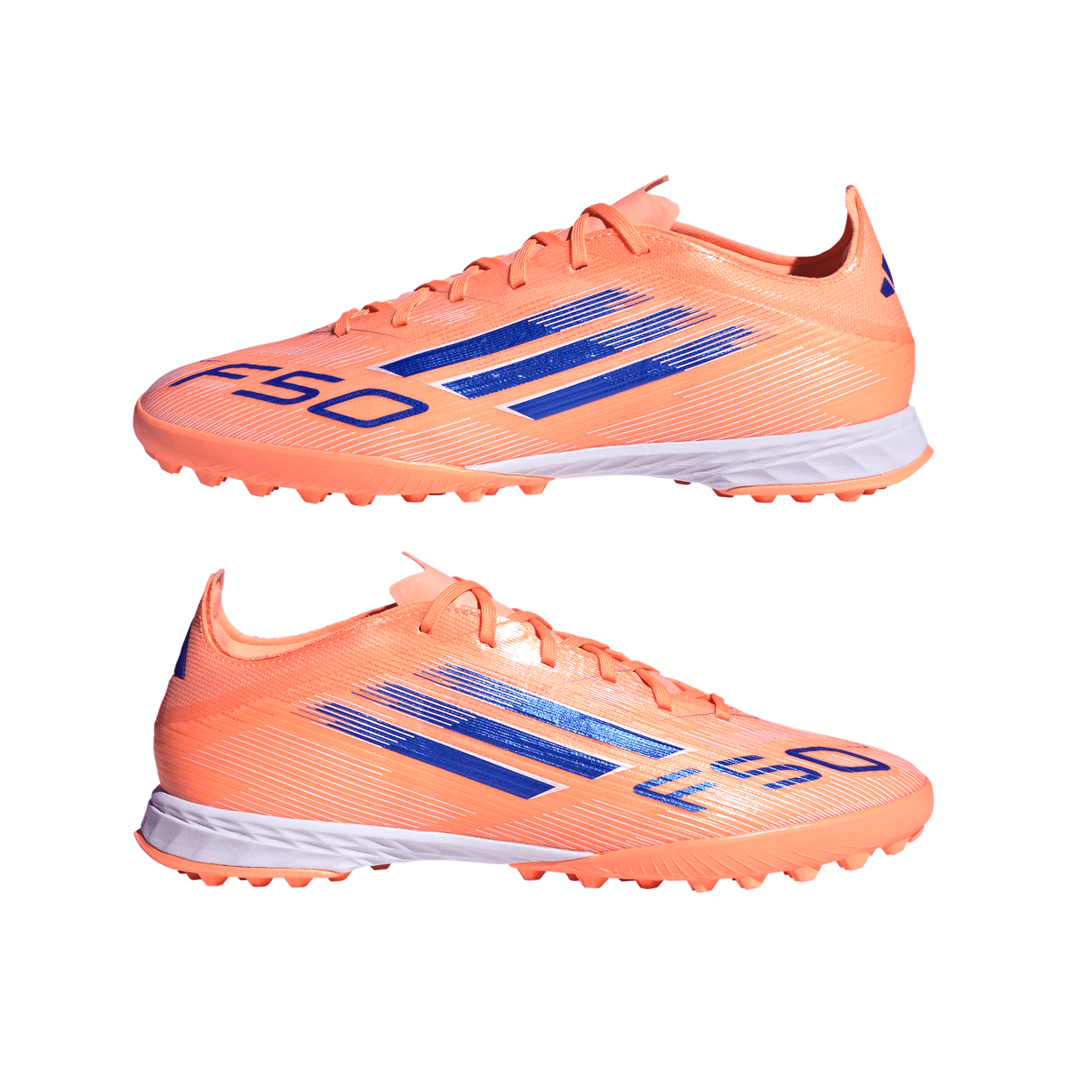 adidas F50 Pro TF Men's Soccer Cleats - Orange/Blue/White