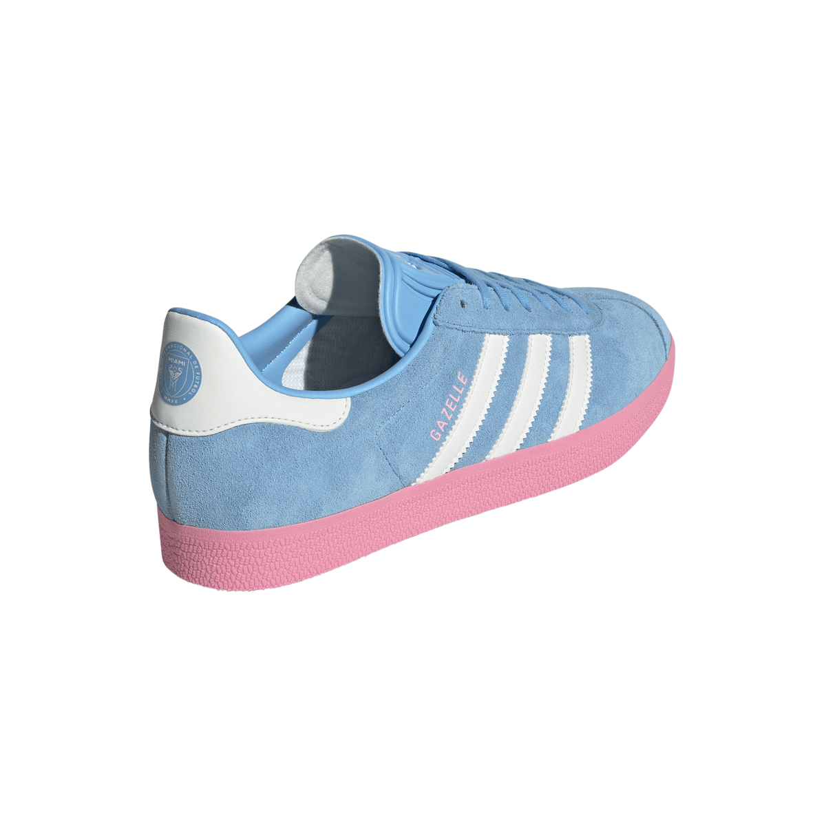 adidas Gazelle Inter Miami CF Shoes - Light Blue/White