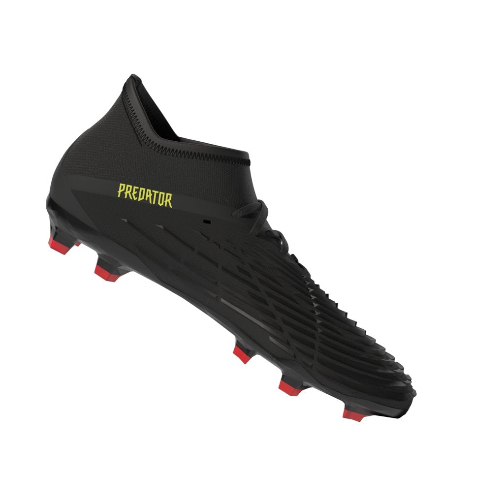 adidas Kids Predator Edge 1 FG J Soccer Cleats Black/Yellow