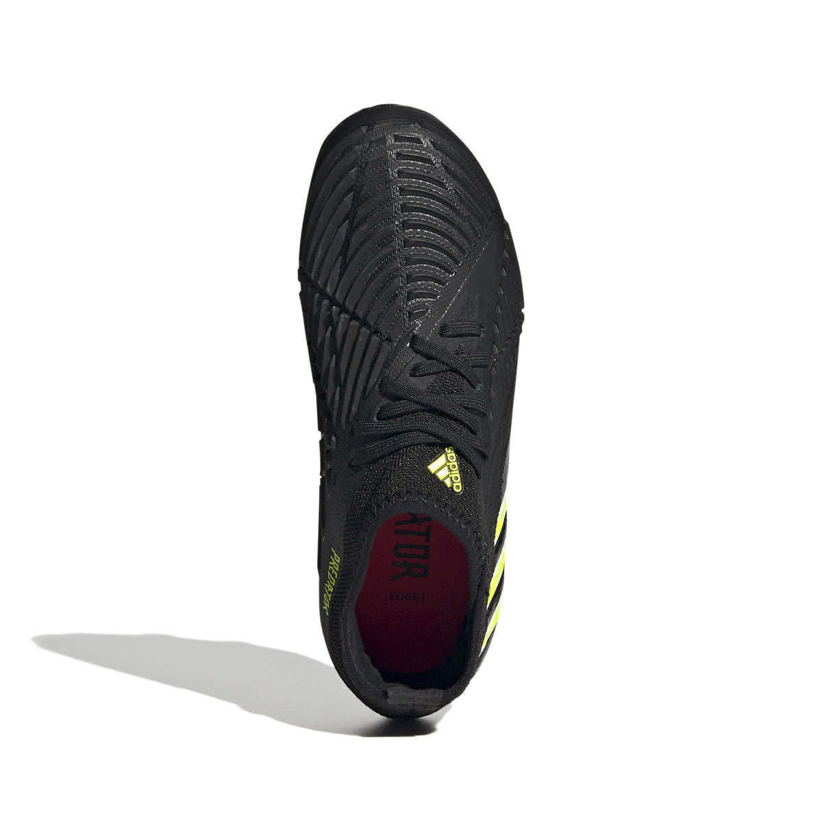 adidas Kids Predator Edge 1 FG J Soccer Cleats Black/Yellow