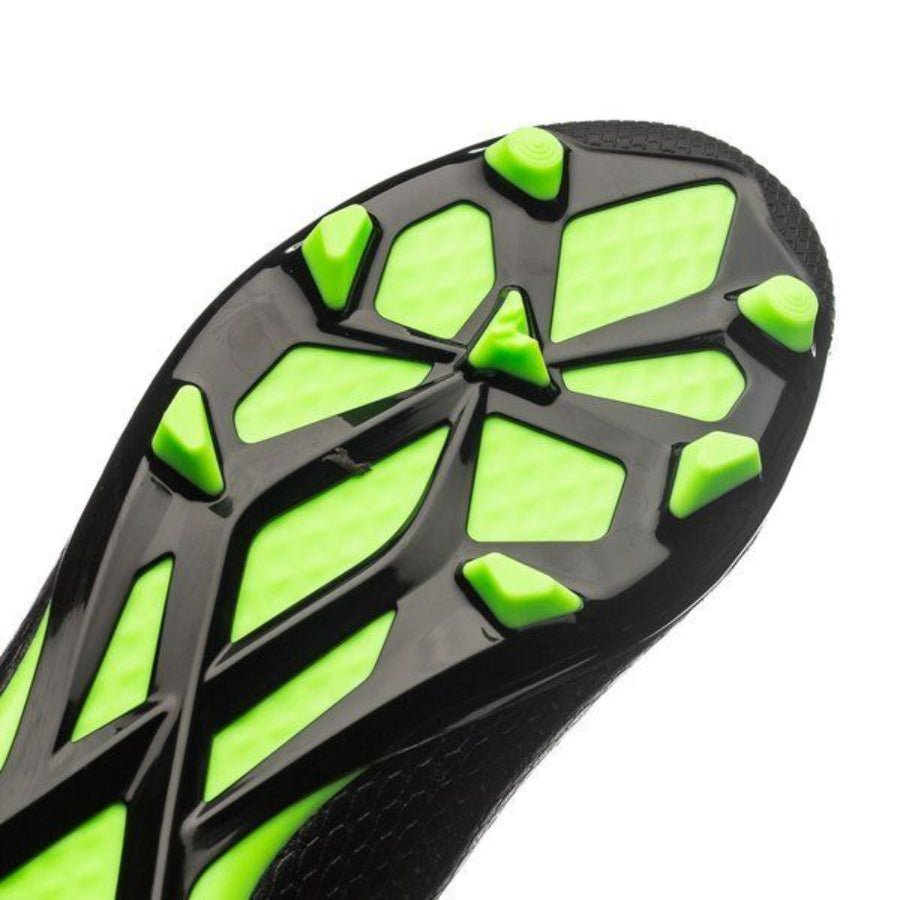 adidas Messi 15.1 FG/AG Multi-Ground Youth Soccer Cleats - Black/Solar Green/Solar Red