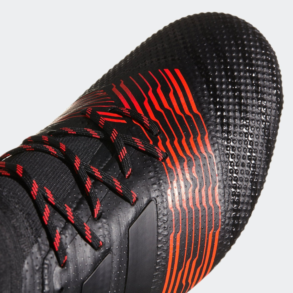 adidas Nemeziz 17.1 FG Firm Ground Soccer Cleats - Black/Solar Red