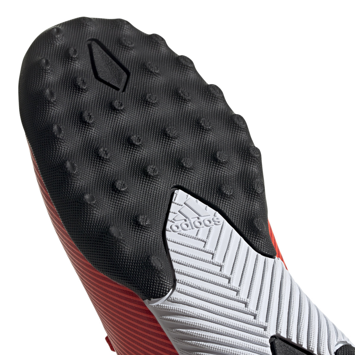 adidas Nemeziz 19.3 TF Turf Youth Soccer Cleats - Active Red/Silver Metallic/Solar Red
