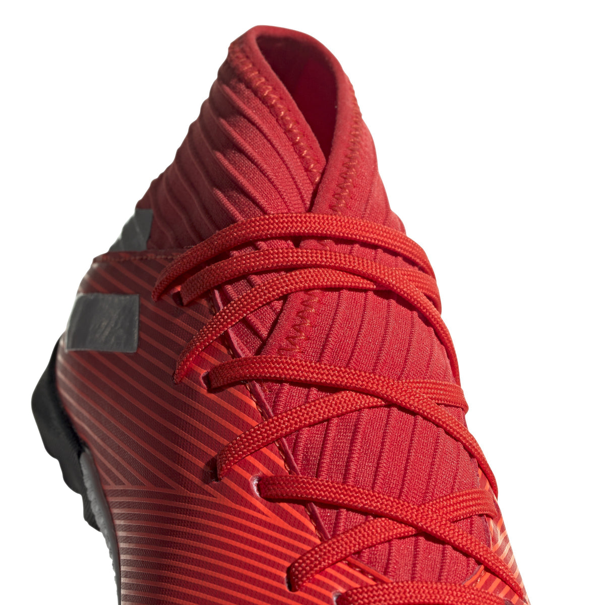 adidas Nemeziz 19.3 TF Turf Youth Soccer Cleats - Active Red/Silver Metallic/Solar Red