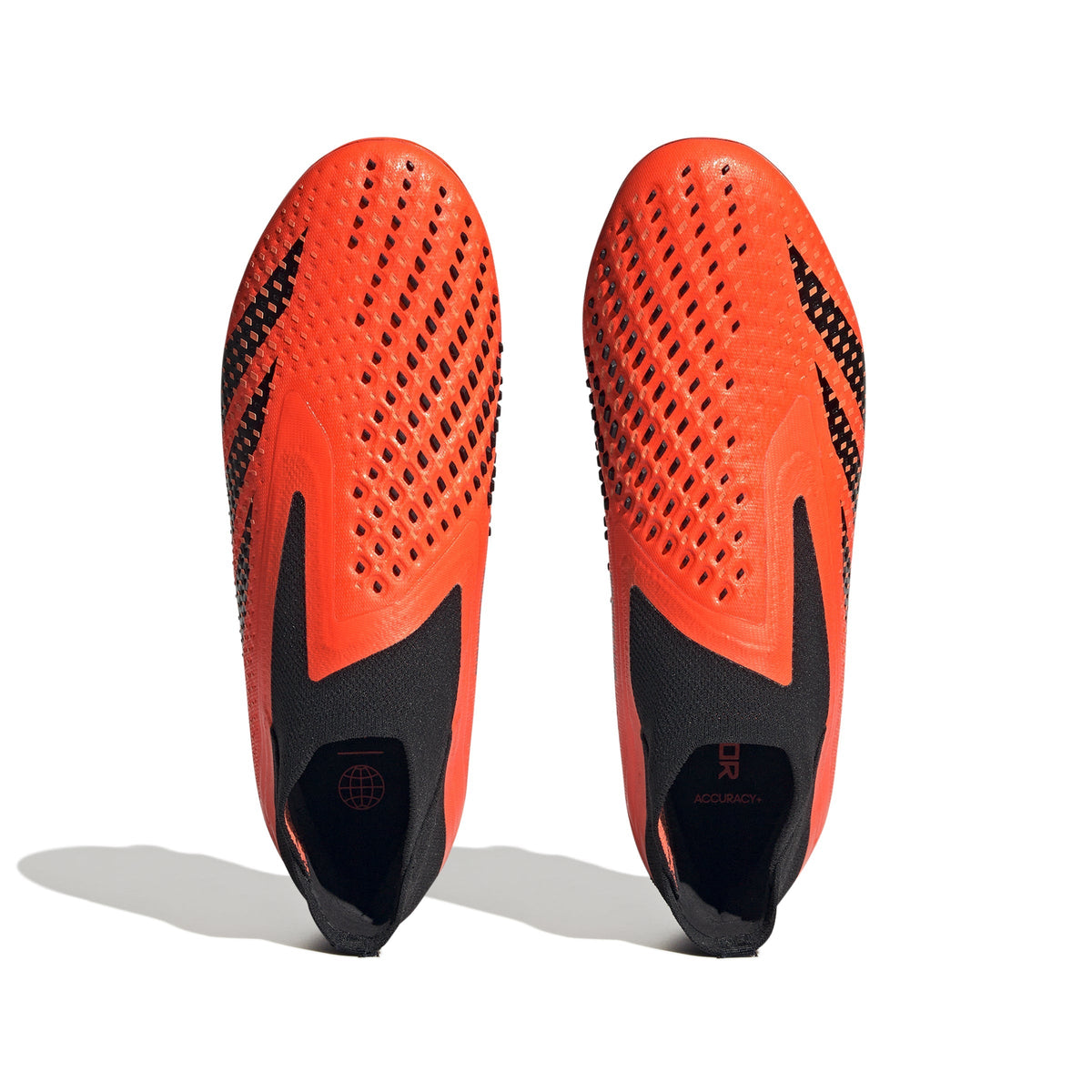 adidas Predator Accuracy+ FG Firm Ground Soccer Cleats - Orange/Black