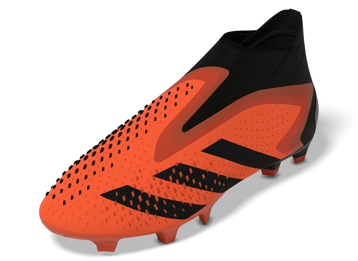 adidas Predator Accuracy+ FG Firm Ground Soccer Cleats - Orange/Black