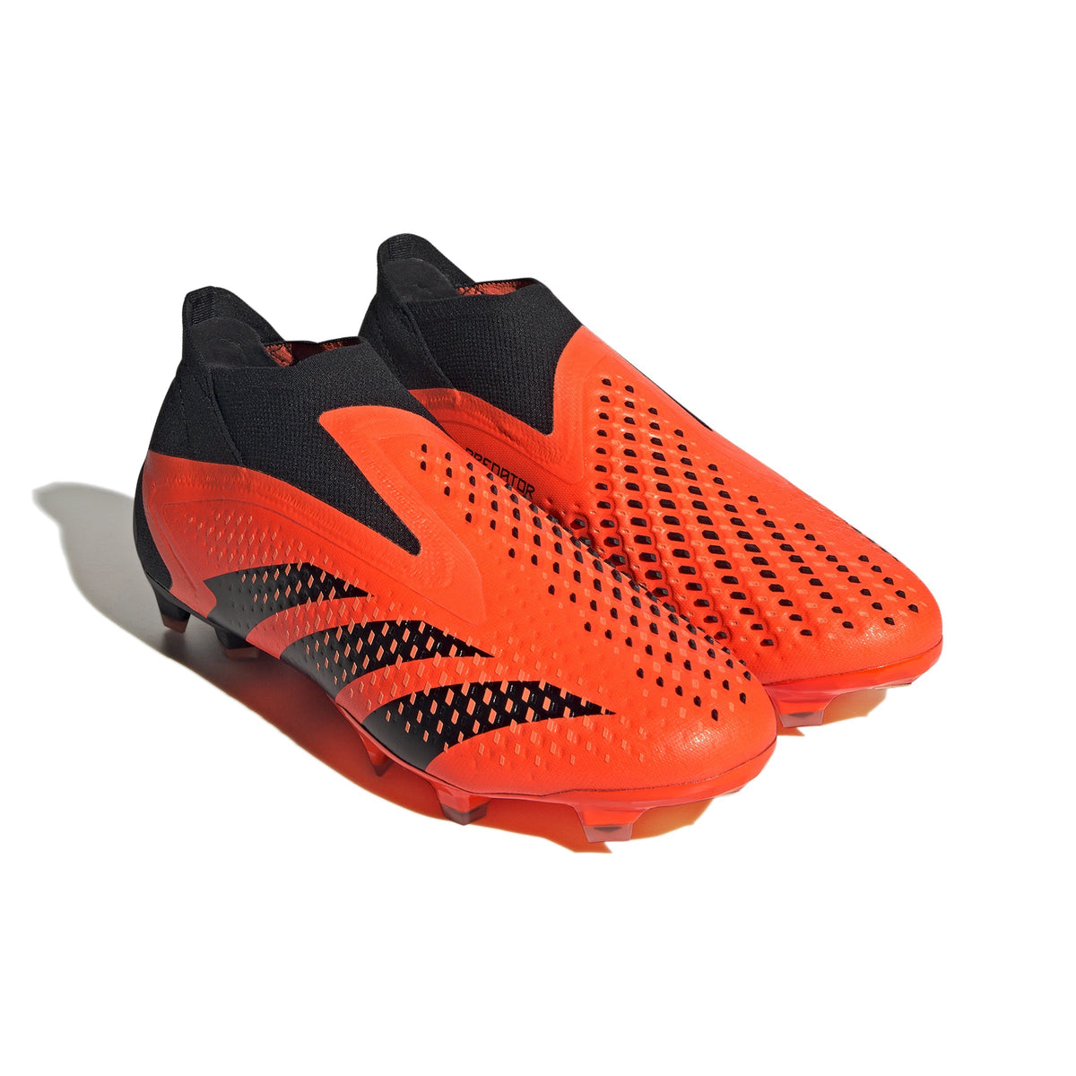 adidas Predator Accuracy+ FG Firm Ground Soccer Cleats - Orange/Black