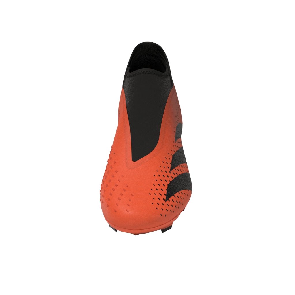 adidas Predator Accuracy.3 Laceless FG Firm Ground Soccer Cleats - Solar Orange/Black/Black