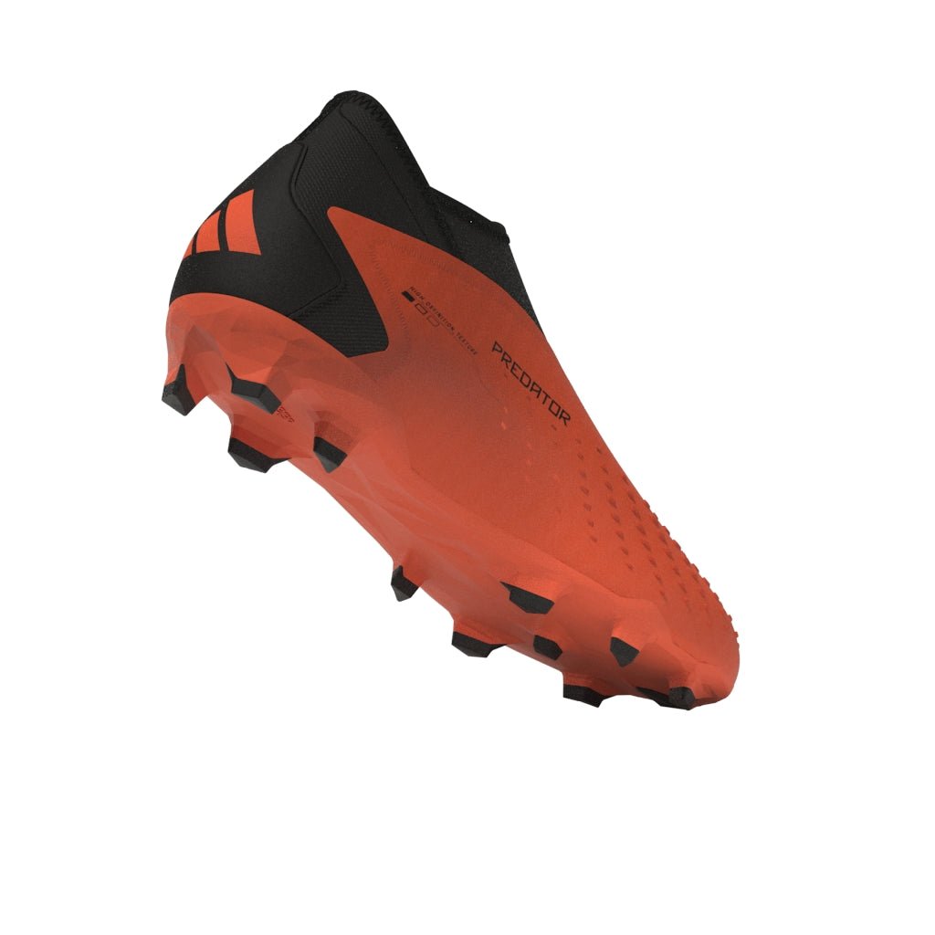 adidas Predator Accuracy.3 Laceless FG Firm Ground Soccer Cleats - Solar Orange/Black/Black