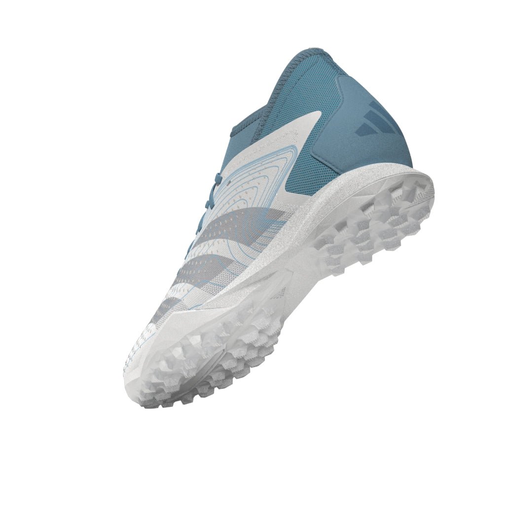 adidas Predator Accuracy.3 TF Turf Shoes White/Grey/Blue