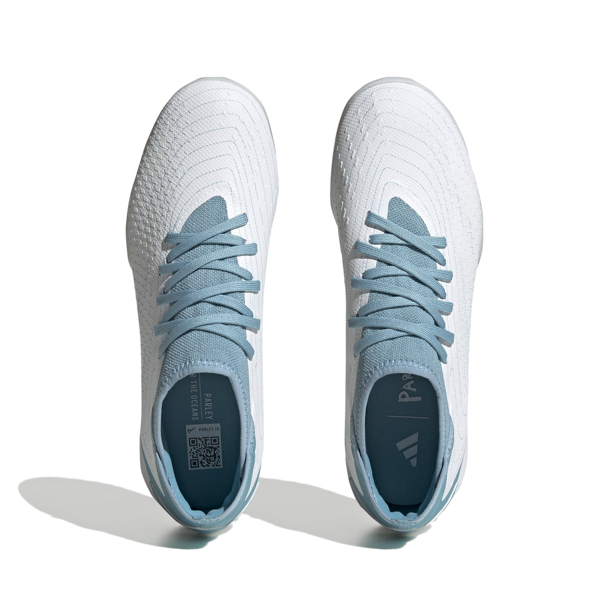 adidas Predator Accuracy.3 TF Turf Shoes White/Grey/Blue