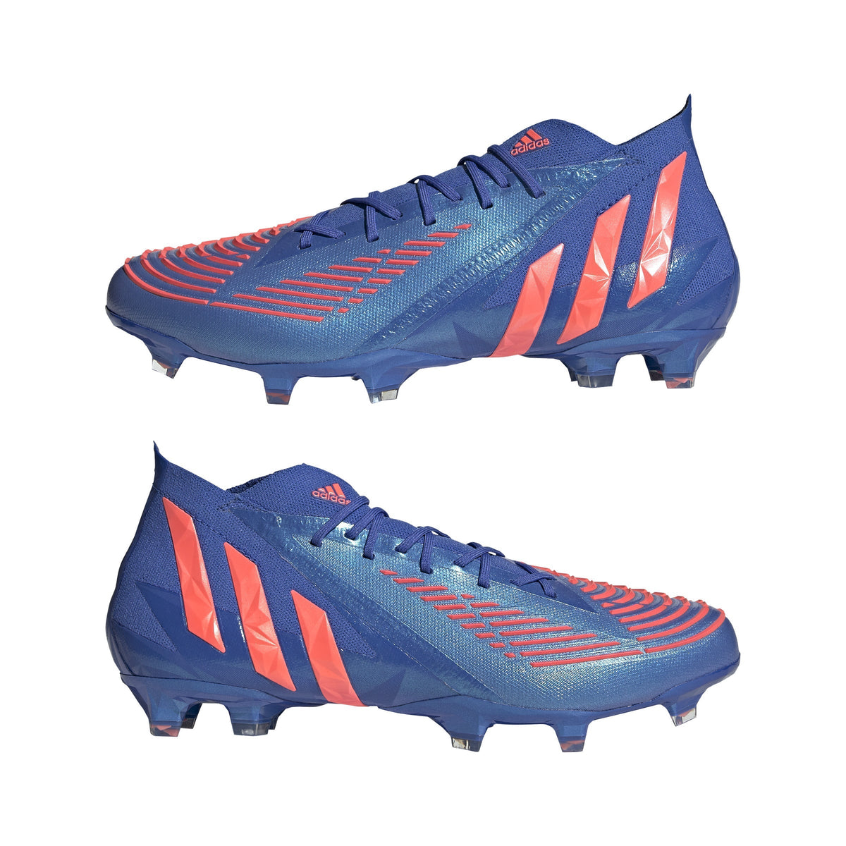 adidas Predator Edge.1 FG Firm Ground Boots Hi-Res Blue/Turbo/Hi-Res Blue