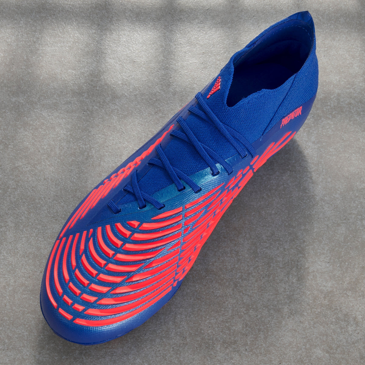 adidas Predator Edge.1 FG Firm Ground Boots Hi-Res Blue/Turbo/Hi-Res Blue