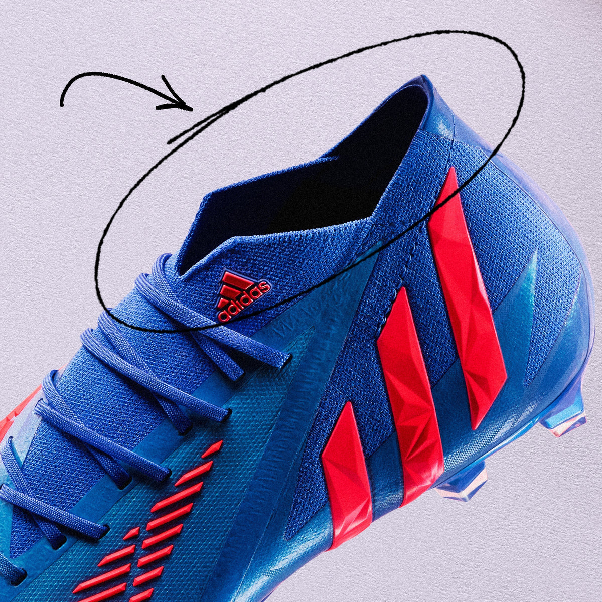 adidas Predator Edge.1 FG Firm Ground Boots Hi-Res Blue/Turbo/Hi-Res Blue