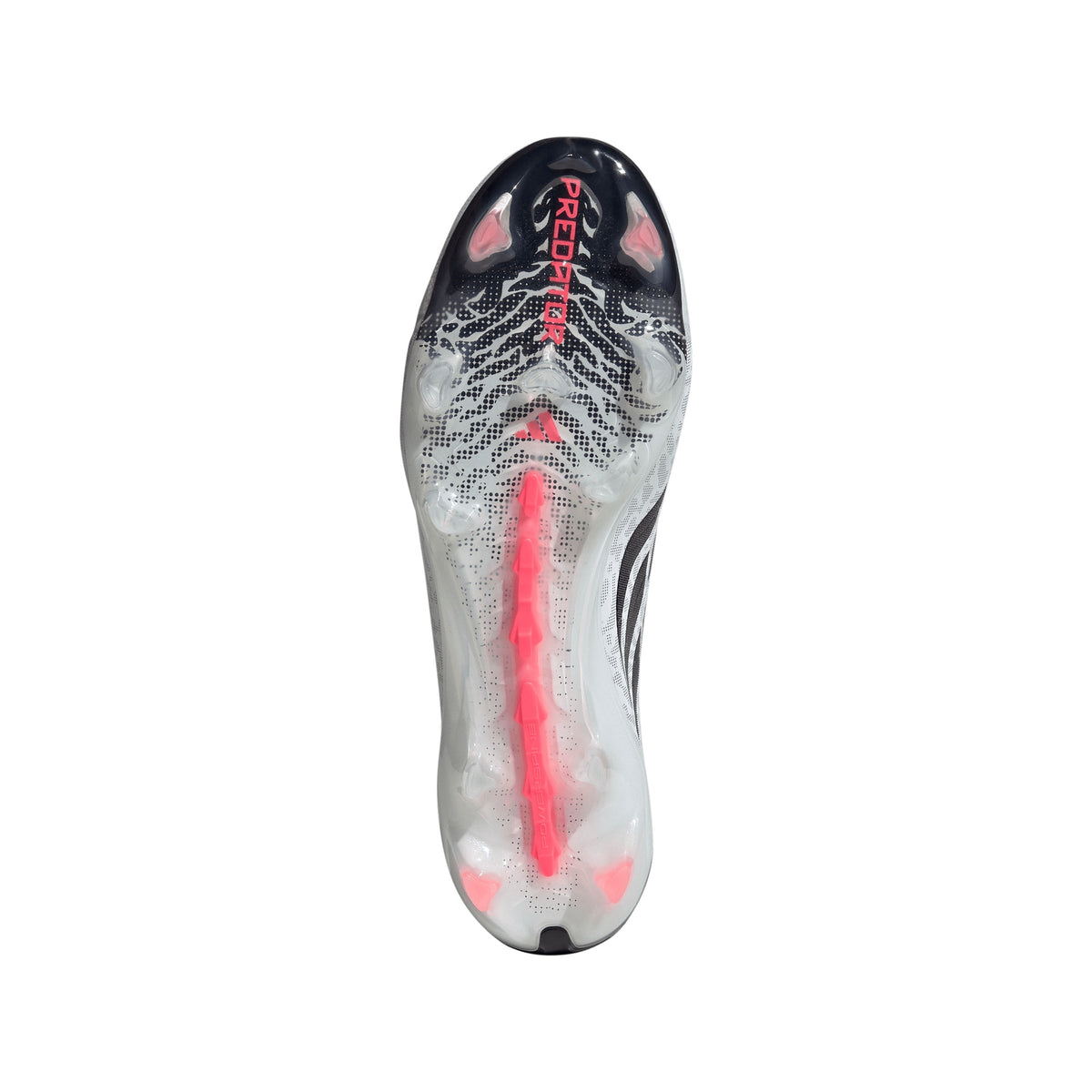 adidas Predator Elite Laceless Firm Ground Men's Soccer Cleats - White/SolarTurbo/Black