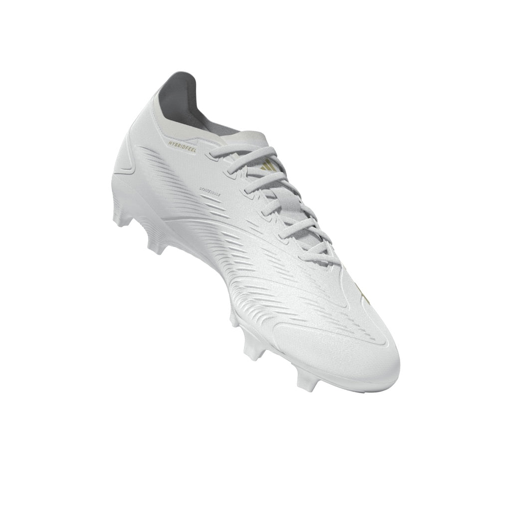 adidas Predator League FG Firm Ground Soccer Cleats - White/Gold