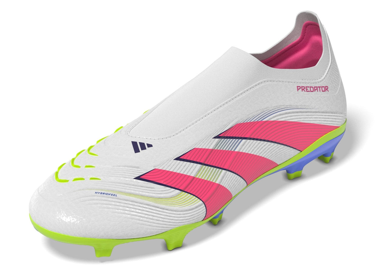 adidas Predator League Laceless Firm/Multi-Ground Boots White/Pink