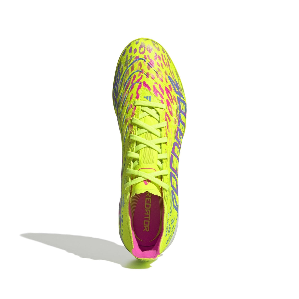 adidas Predator League Turf Boots Lemon/Blue