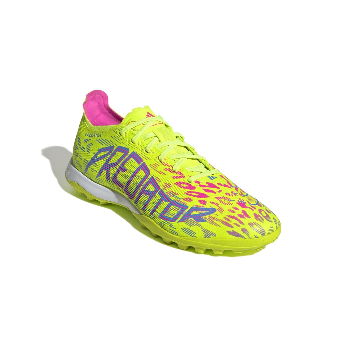 adidas Predator League Turf Boots Lemon/Blue