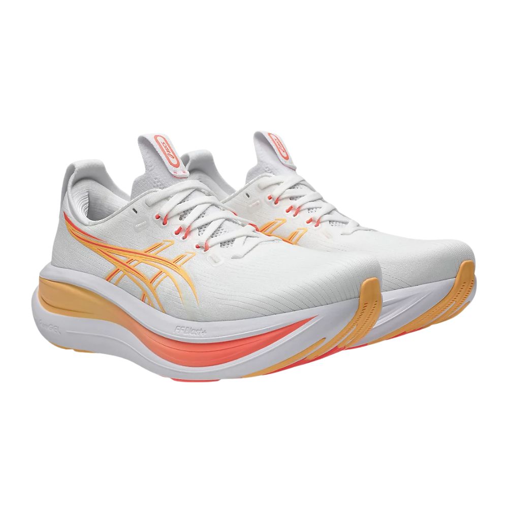 Gel-Nimbus 28 Women’s :White | Sun Coral