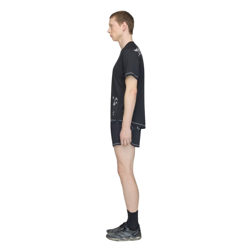 Men’s Y-3 Chito Graphic Running Shorts :Black