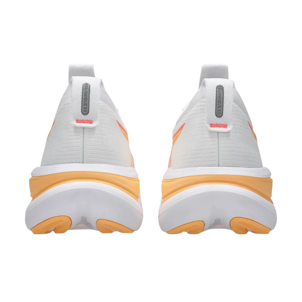 Gel-Nimbus 28 Women’s :White | Sun Coral