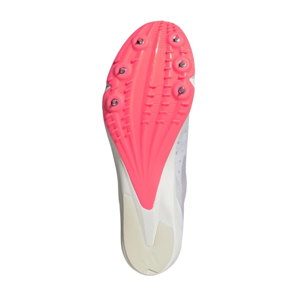 Adizero Distancestar Unisex :Cloud White | Solar Turbo