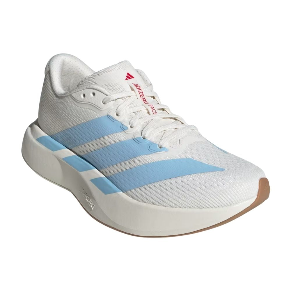 Adizero Pacer Men’s :Core White | Clear Sky