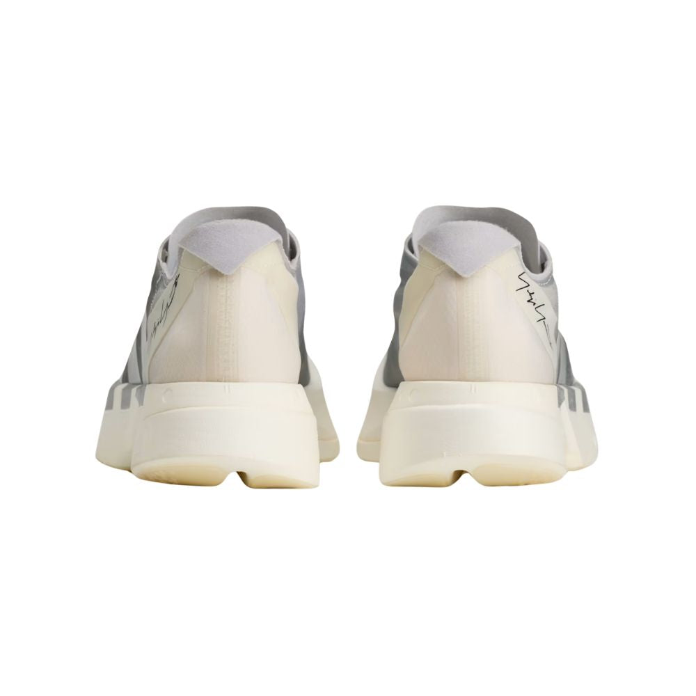 Y-3 Adios Pro 4 Men’s :Chalk White | Silver Metallic